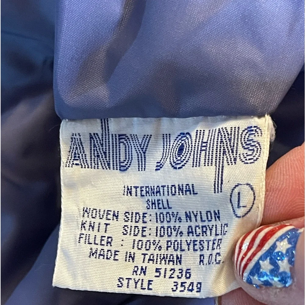Vintage Andy John’s Reversible southwestern sweater jacket and vest 4 in 1 large